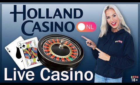 Lady Diamond speelt live roulette en Black Jack in Holland Casino Online!