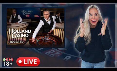 Lady Diamond speelt op de live Roulette bij HOLLAND CASINO online.