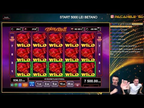 PANOU DE ZARURI!!! DICE WIN-BIG WIN Live🔴 Live Casino – Pacanele online ! #61