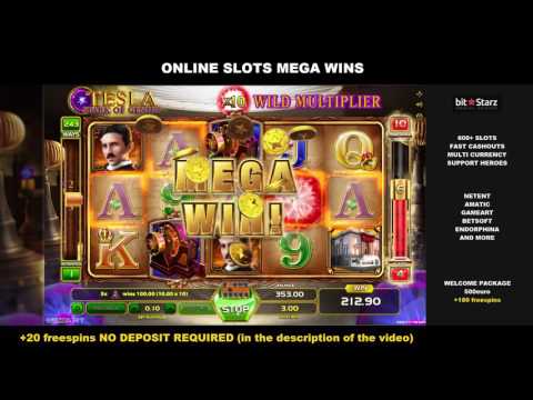 Tesla x246 3$ Bet 739$ Huge Win Online Slots GameArt BitStarz Online Casino