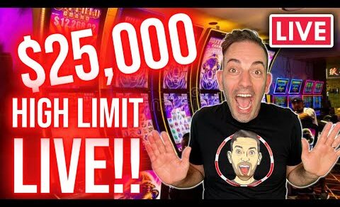 🔴 LIVE $25,000 HIGH LIMIT SLOTS ⫸ Agua Caliente RM