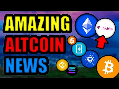 T-Mobile Ethereum Staking! AMAZING NEWS FOR ALTCOINS! (Theta, Binance, Solana, & Cardano)