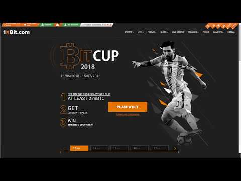 Cryptocurrency sportsbook 1xBit| World Cup 2018 Promotions