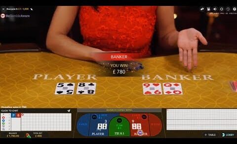 1K Start Live Casino Baccarat Big Bets Sesh