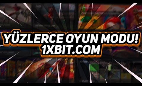 YÜZLERCE OYUN MODU İLE YENİ SİTE ! 1xBit.com