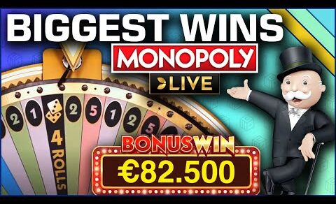 Top 5 BIGGEST WINS on MONOPOLY Live