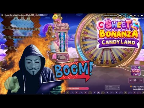 NIAT LACAK MENIT BONUS JUSTRU INI YANG TERJADI | LIVE CASINO SWEET BONANZA CANDY LAND PRAGMATIC PLAY