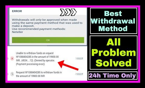 1xbet melbet withdrawal problem solved | denied by the operator| cancel order 9| 100% problem solved