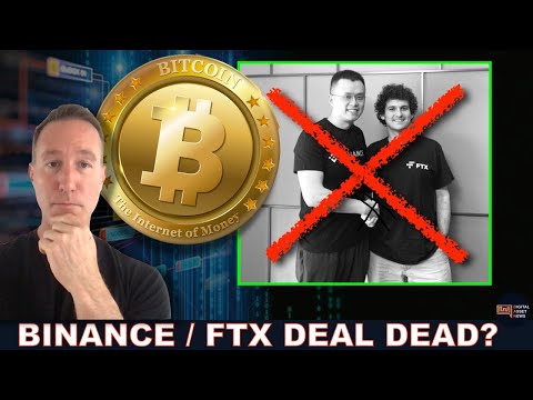 BINANCE / FTX DEAL DEAD ALREADY? MARKET DROPS BIG.