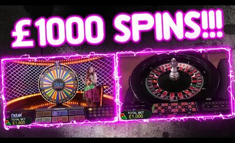 Live Casino Games Session!! £1,000 Spins!!