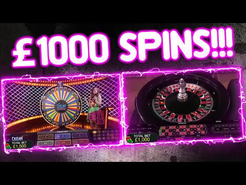 Live Casino Games Session!! £1,000 Spins!!