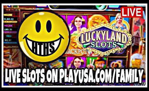 LIVE SLOTS ON PLAYUSA.COM/FAMILY | LUCKYLAND SLOTS | ONLINE CASINO | WIN CASH PRIZES