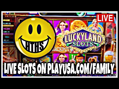 LIVE SLOTS ON PLAYUSA.COM/FAMILY | LUCKYLAND SLOTS | ONLINE CASINO | WIN CASH PRIZES