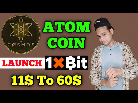 🔥Cosmos Coin 1XBIT लॉन्च   | Atom coin | cosmos coin price prediction | cosmos coin news today