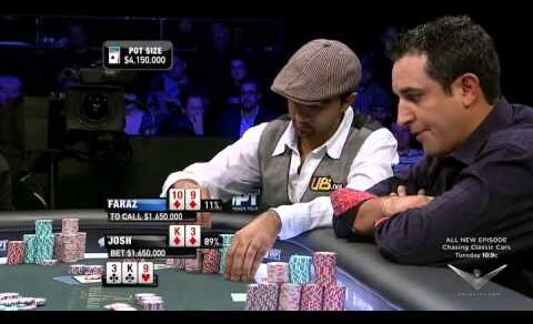 Sensational FINAL TABLE World Poker Tour 5 Diamons.High class Poker.