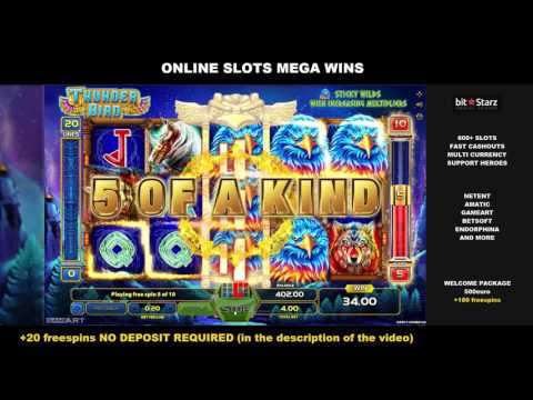 Thunder Bird x81 4$ Bet 327$ Big Win Online Slots GameArt BitStarz Online Casino