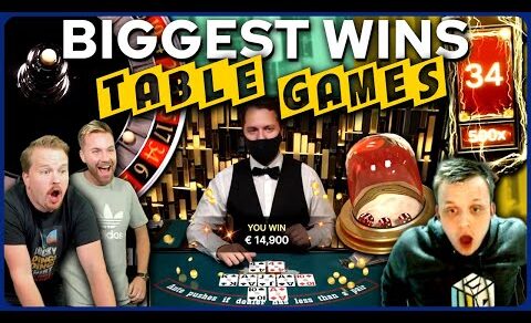 Biggest Wins on Live Casino TABLE GAMES!