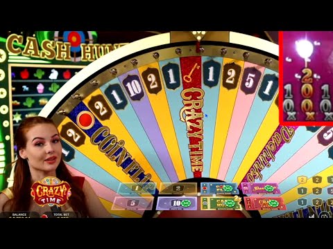 👑 INSANE WIN ON CRAZY TIME 💰 Live Casino Big Win.