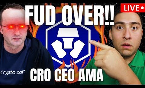 Crypto.com CEO RESPONDS TO FUD!! URGENT CRONOS AMA LIVE NOW