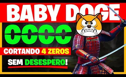 🚨 BABY DOGECOIN! 4 ZEROS A MENOS SEM DESESPERO! Crypto News