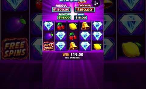 Diamond Strike BONUS at BitStarz Crypto Casino Mobile Bonus 5!!