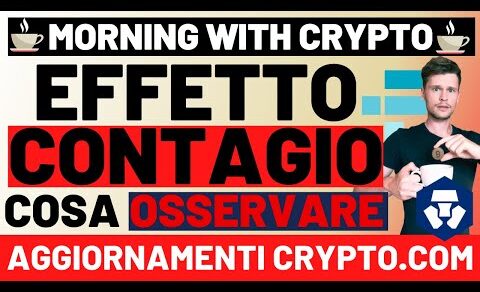 ☕️🚨 EFFETTO CONTAGIO IN ARRIVO?! CRYPTO.COM AGGIORNAMENTI 🚨☕️ MORNING w/CRYPTO BITCOIN / ALTS[14/11]