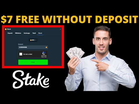 How To Receive $7 Free Without Deposit On Stake Casino (Online Casino Free Bonus)