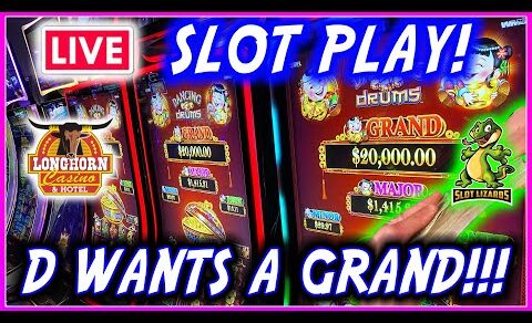 🔴 MORE LIVE SLOTS! LANDING 3 MONSTER JACKPOTS! LET’S GO! LONGHORN CASINO!