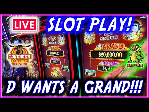 🔴 MORE LIVE SLOTS! LANDING 3 MONSTER JACKPOTS! LET’S GO! LONGHORN CASINO!