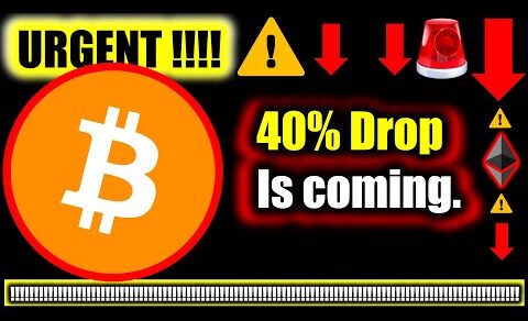 ⚠️*PROOF*⚠️ BITCOIN WILL DROP -40% FAST !!? ⚠️Crypto BTC Price Prediction/ Cryptocurrency News Today