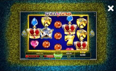 Royal Gems Slot @ GameArt & BitStarz