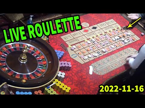 Live Roulette Session Morning Lots of Betting in Casino Las Vegas Exclusive✔️ 2022-11-16