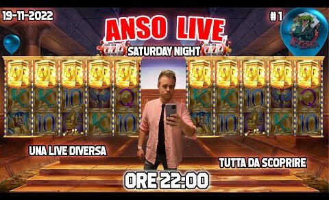 💥 Una Live Per Due – Anso Saturday Night 💥 | 🔴 Cobra Slot & Casino Online