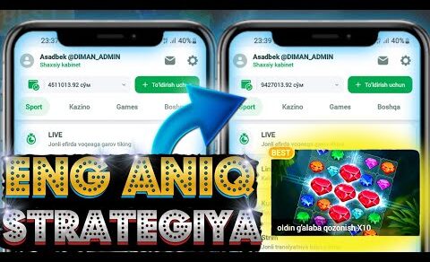 CRYSTALGA ENG ANIQ STRATEGIYA BOMBA YUTUQ😱 #1xbet #linebet #melbet