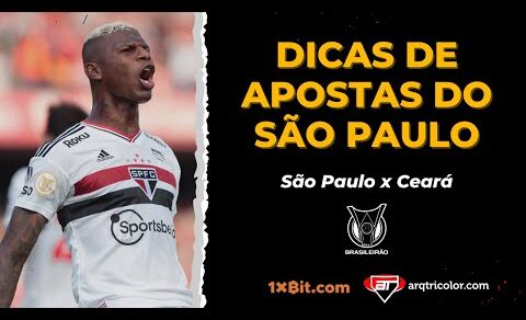 Dicas de APOSTAS do São Paulo 1xBit.com – São Paulo x Ceará