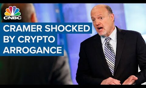 I am shocked by the level of arrogance from crypto enthusiasts, says Jim Cramer