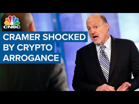 I am shocked by the level of arrogance from crypto enthusiasts, says Jim Cramer