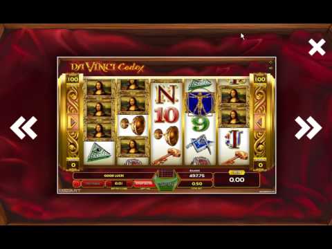 Da Vinci Codex Slot @ GameArt & BitStarz