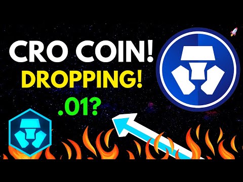 Crypto.Com Coin MASSIVE NEWS! 🔥 CRO COIN 1 CENT NEXT? DROP EXPLAINED! *IMPORTANT UPDATE*