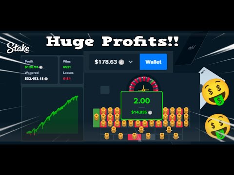 Best Profit Wager Strategy On Stake!!(Roulette Edition) 2022