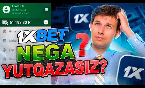 1XBET NEGA YUTQIZASIZ❓ YUTISH UCHUN NIMA QILISH KERAK? AZART NIMA ❓#1xbet #Melbet #Linebet