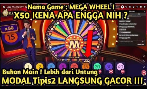 TIRICK TIPIS TIPIS ! MEGA WHEEL  ! modal Awal 200k ! || Live Casino Pragmatic Mega Wheel ! jp paus