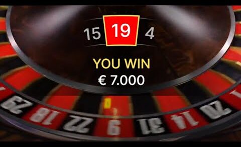 ROULETTE | 99.9% WIN RATE ON LIVE CASINO! (BIG WIN!)