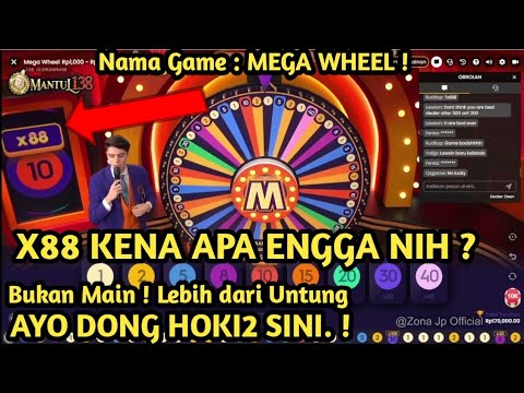 MODAL TIPIS PROFIT LANGSUNG KABUR ! || MEGA WHEEL ! LIVE CASINO PRAGMATIC PLAY