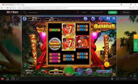 Playing Bitcoin Slots at BitStarz – Booming Bananas