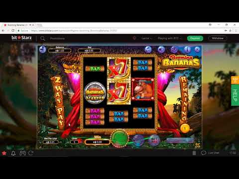 Playing Bitcoin Slots at BitStarz – Booming Bananas