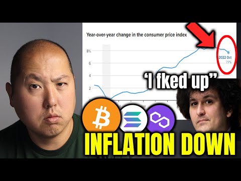 Bitcoin Up as CPI Shows Inflation Heading Down | SBF ‘I Fked Up’