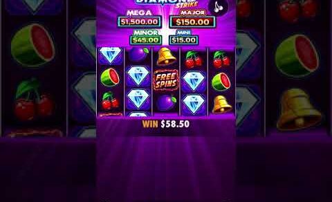 Diamond Strike BONUS at BitStarz Crypto Casino Mobile Bonus 2!