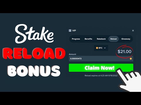 How To Activate Stake Reload Bonus (Free $21)