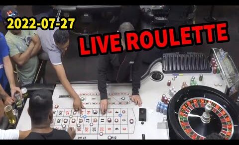 HOT TABLE IN THE CASINO LIVE ROULETTE New SESSION ✔️ –  2022-07-27